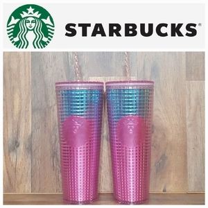 🩷🩵 2 Starbucks Limited Edition Cold Cups Bundle BNWT